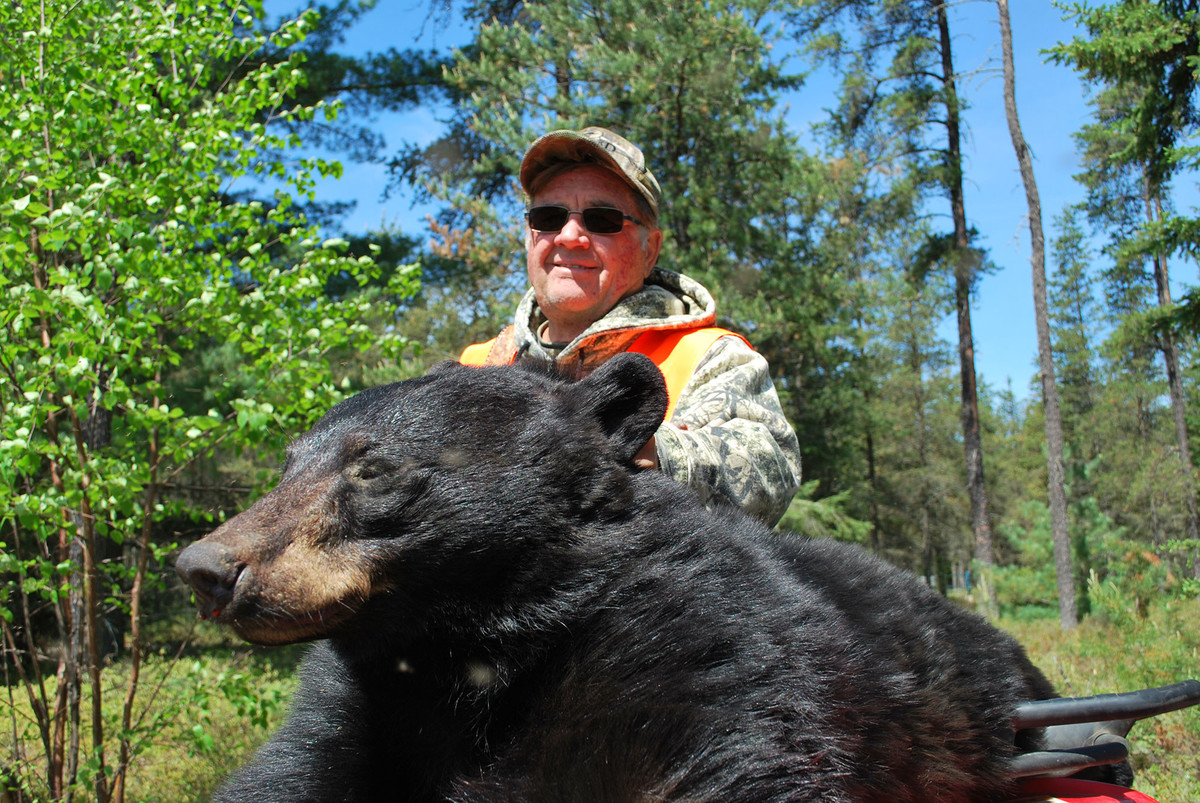 Guided black bear hunts in Quebec